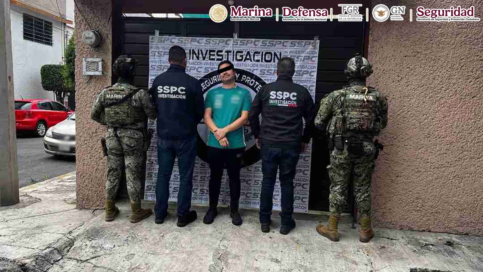 Detienen en la CDMX a un hombre buscado por autoridades de Estados Unidos y de Guatemala